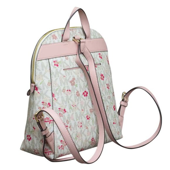 Michael Kors Medium Dallas Slim Backpack in Vanilla - Picture 2 of 2